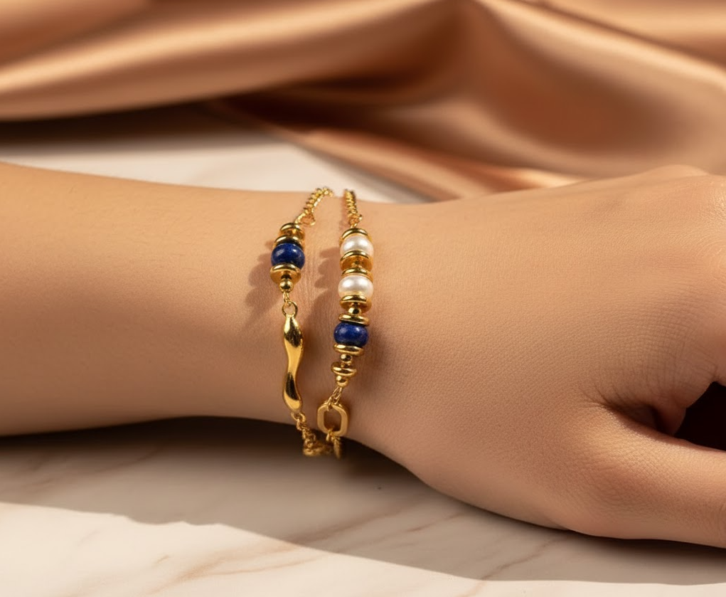 Bracelet Céleste Doré