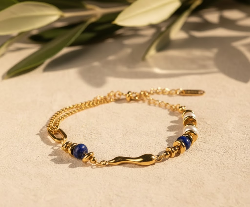 Bracelet Céleste Doré